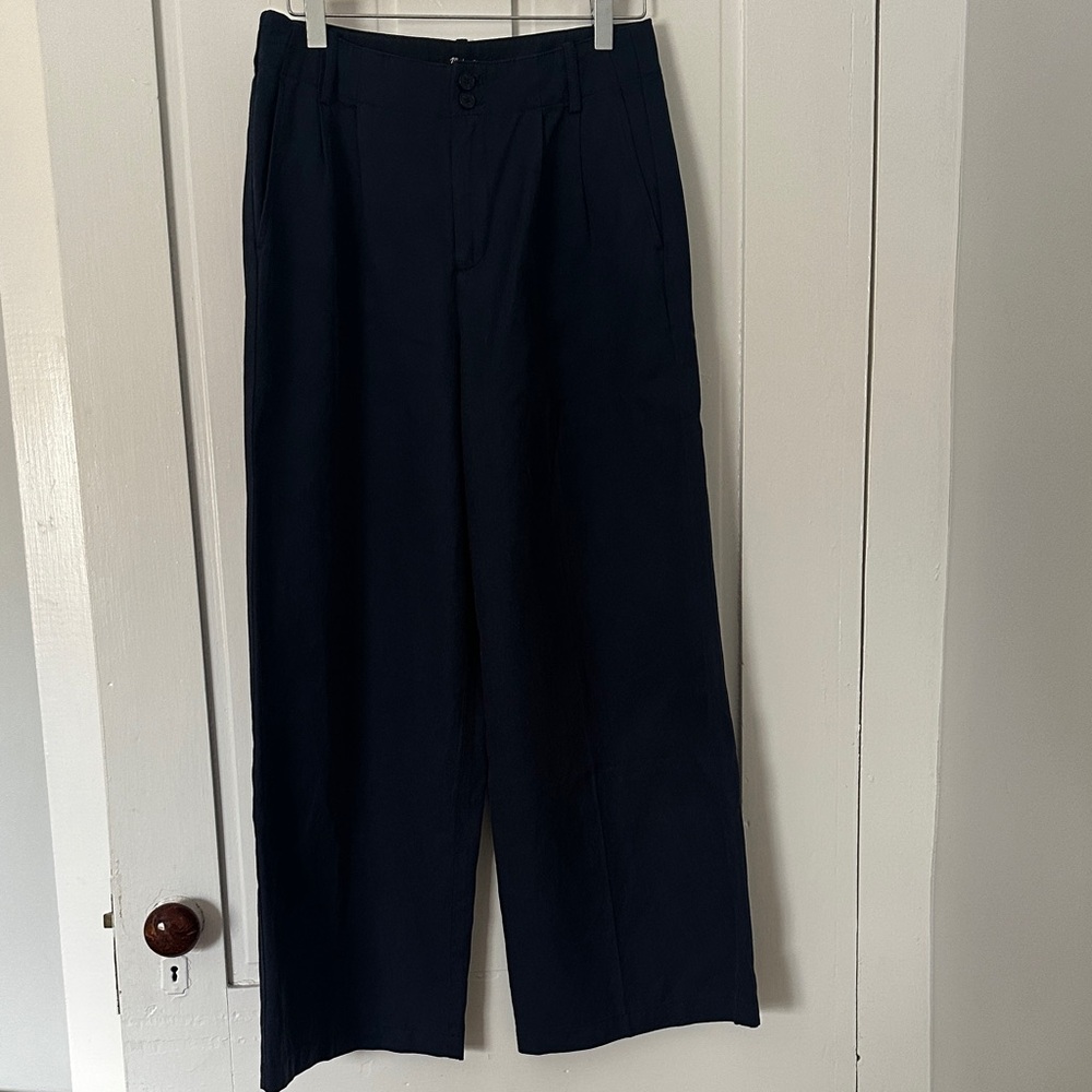 Madewell Wide-leg Trousers - Blue